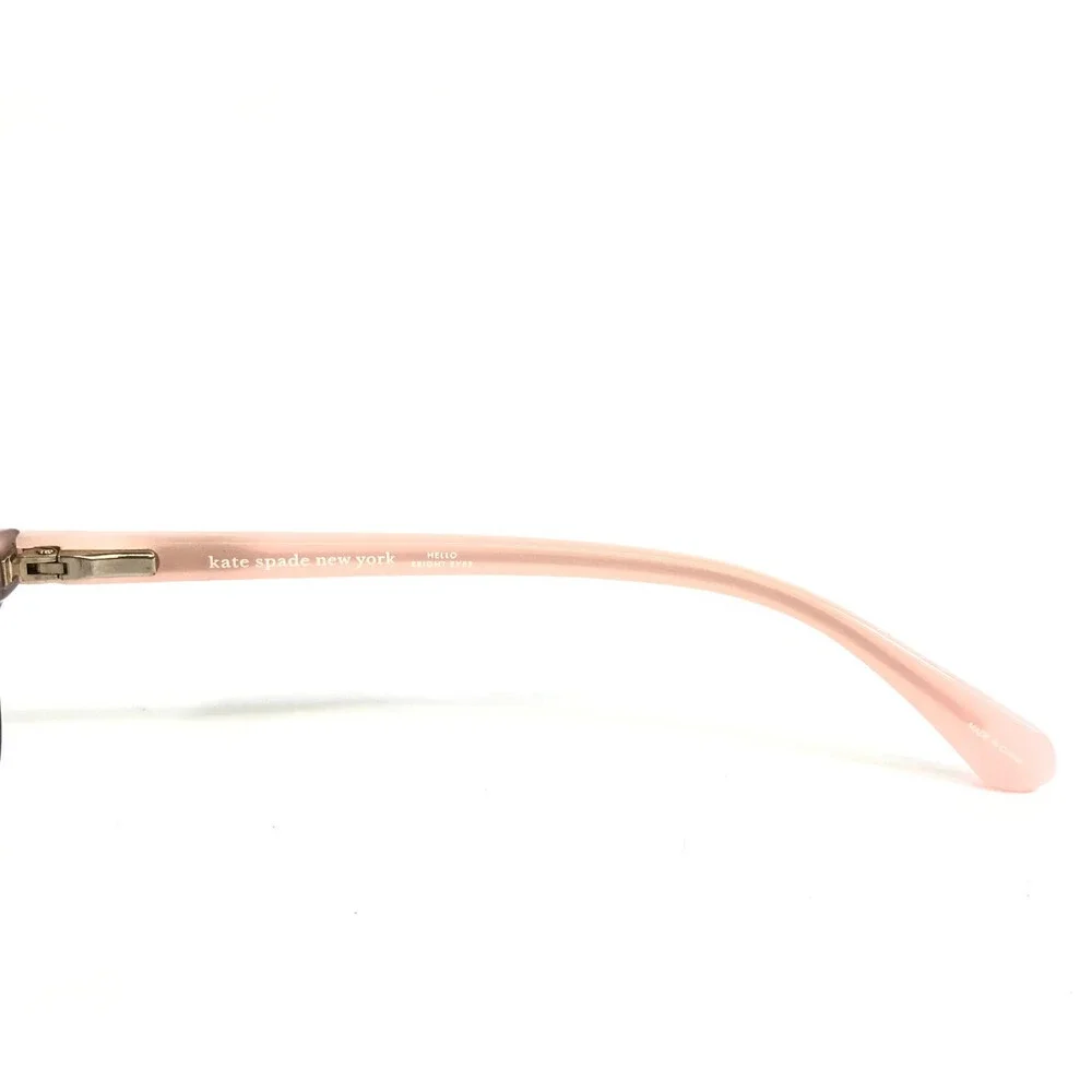 Kate Spade Eyeglasses Frames ABBEVILLE 807 Black Pink Cat Eye Full Rim 48-15-125